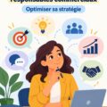Illustration représentant une femme réfléchissant aux questions essentielles pour entrepreneurs.