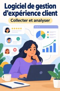 Capture d'écran de la plateforme Medallia montrant des fonctionnalités d'analyse de l'expérience utilisateur.