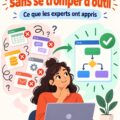Femme utilisant un ordinateur pour appliquer des stratégies marketing avec l'automatisation IA.