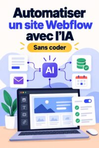 Capture d'écran du générateur de workflows n8n affichant des automatisations réduisant le travail manuel.