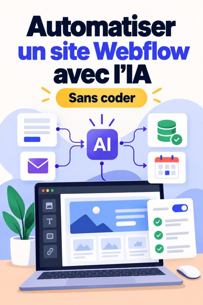Capture d'écran du générateur de workflows n8n affichant des automatisations réduisant le travail manuel.