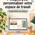 Capture d'écran d'un espace de travail Notion personnalisé avec plusieurs widgets.